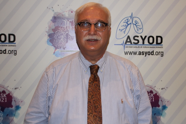 Sağlık Bakanlığı Koronavirüs Bilim Kurulu Üyesi Prof. Dr. Tevfik Özlü. Fotoğraf: AA